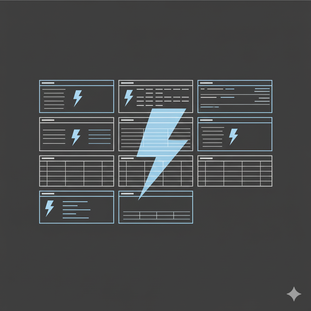 Lightning Dashboard (Beispiel)